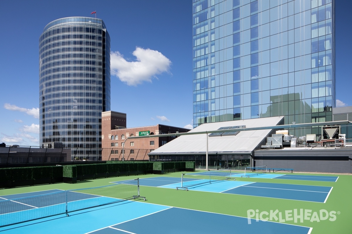 Photo of Pickleball at RoofTop Pickleball at the Amway Grand Plaza Hotel